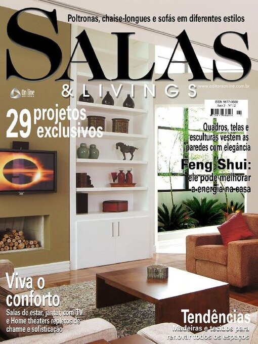 Title details for Salas & Livings by Online Editora - Available